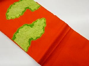 絞り抽象雲模様名古屋帯